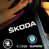 Светодиодный проектор «призрачный свет» для подсветки двери автомобиля Skoda VRS Octavia 5 A5 2001-2013 2008 2009 2010 2011 2007 2005