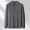 Мужской толстый свитер FAPAI из смеси кашемира и мериносовой шерсти