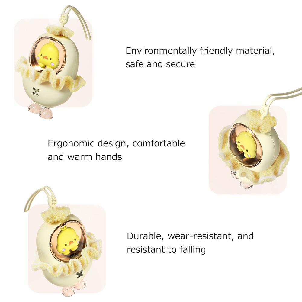 Грелки для рук 2400 мАч, электрический портативный карманный обогреватель, 2 уровня быстрого нагрева, двусторонние горячие руки