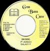 7-дюймовая пластинка GALAXY P - Oh Doc NONE God Bless Crew Ямайский регги, ска и даб Б/У