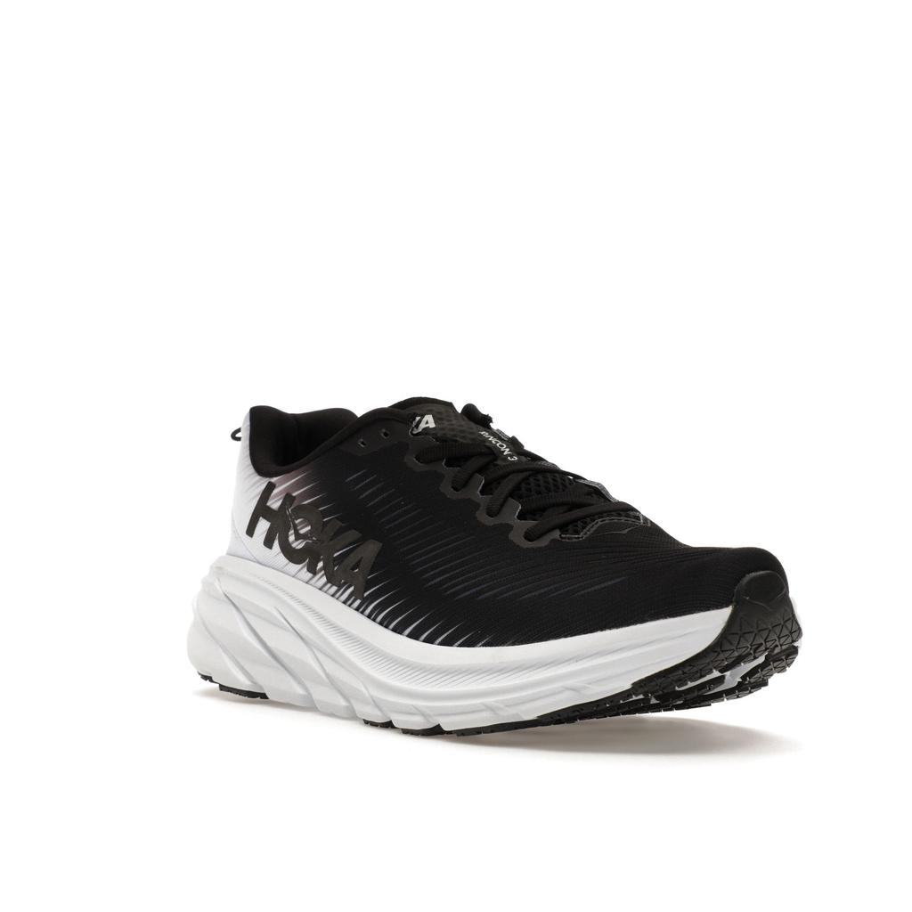 HOKA Rincon 3 Black White Men Sneakers 1119395-BWHT
