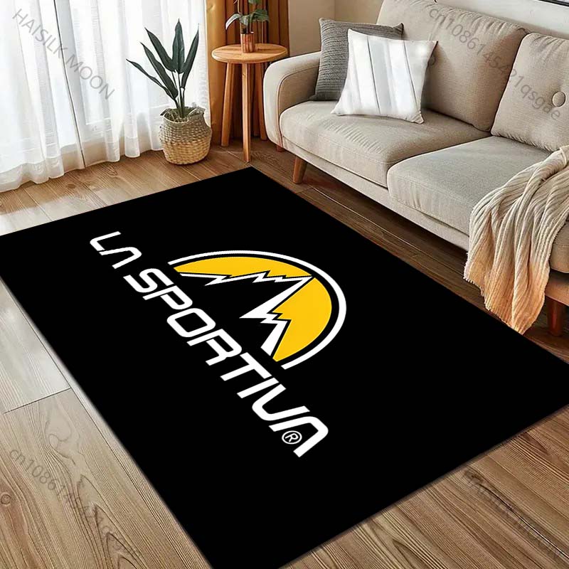 1PC L-LaSportiva Painting Carpet for Living Room Bedroom Sofa Doormat Decor Sofa Table Area Rug Non-slip Floor Mat for Gifts