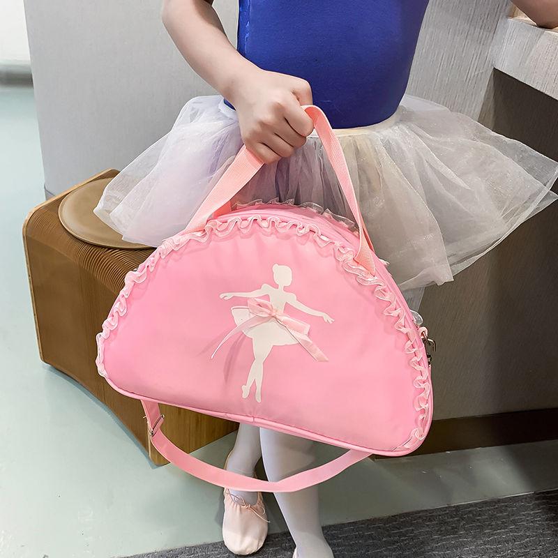 Ballet Dance Bags Lace Handbag Waterproof Princess Bag Women Girls Ballet Dance Girls Dance Backpack Ballet Bag Handbag