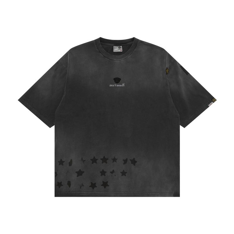 Aape star-print tie-dye t-shirt AAPTEM1741XXP