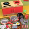 Kids' Pretend Play Kitchen Fruit and Veggie Cutting Set