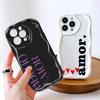 Cartoon Pattern Cream Texture Casing Wavy Edge Soft Silicone Cover Phone Case for IPhone Samsung Huawei Honor Xiaomi Redmi OPPO Realme Vivo Infinix