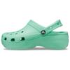 Classic Platform Clog 6cm Women's Green