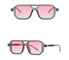 MePanda Unisex Thick Framed Square Outdoor Driving sunglasses,UV400