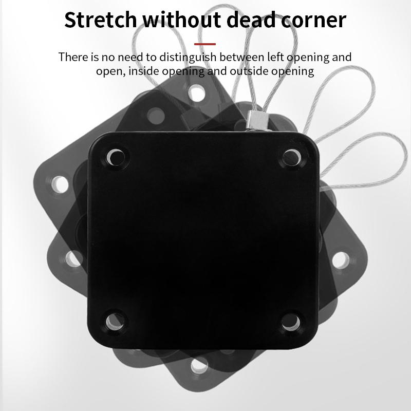 Автоматический дверной доводчик без перфорации Дверные доводчики с тросиком Регулируемый дверной упор Кронштейн типа Автоматический дверной доводчик