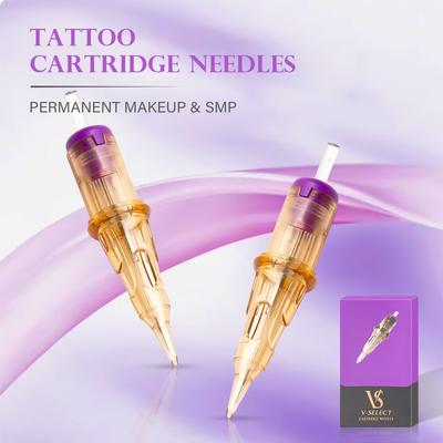 20 шт. игл для татуировки EZ Cartridge SMP V Select Permanent Make-Up 1RL Eyelinver Lips Eyebrows для машинки для татуировки Cartridge Pen