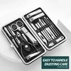 Home Nail Trimming Set 19 Piece Set Of  Beauty Tools Home Manicure Foot Trimming Eagle Beak Pliers Care Kit Nail Knife Nail Clipper Set