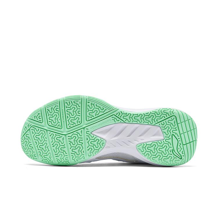 Li Ning Rocket Shoe 2.0 Slip Resistant, Breathable, Lightweight Low top Badminton Shoes Unisex Light Turquoise AYTU049-4