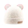 5 Months-3Year Soft Winter Hat Plush Beanie Hats Windproof Baby Knitted Hat  Boys Girls