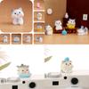 Adorable Resin Cat Figurines For Diy Miniature Gardens Cute Desk Decor