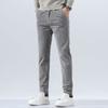 Spring Autumn Men's Corduroy Trousers Men Clothing Stretch Slim Fit Casual Pants Fashion Mens Business Work Pants