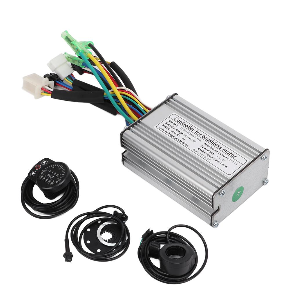 For KT Controller Kit 36V 48V 350W LED900S Display Panel 17A Controller Power Pedal Assist Sensor