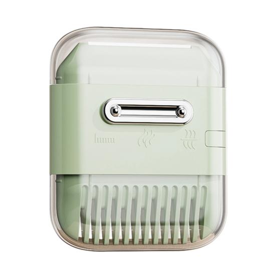 Многофункциональная расческа-триммер для волос с 3 регулируемыми настройками, 2-в-1, портативная, для путешествий, двусторонняя, для челки, бровей