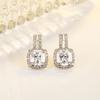 Lindon Women's Zircon Copper Alloy Earrings - Wedding Party Gift Pendant Earrings