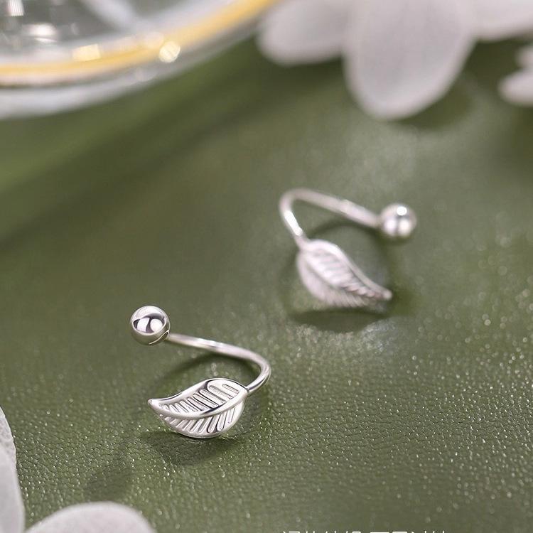 Серьги-пусеты из стерлингового серебра в виде спиральных винтов: Женский элегантный дизайн