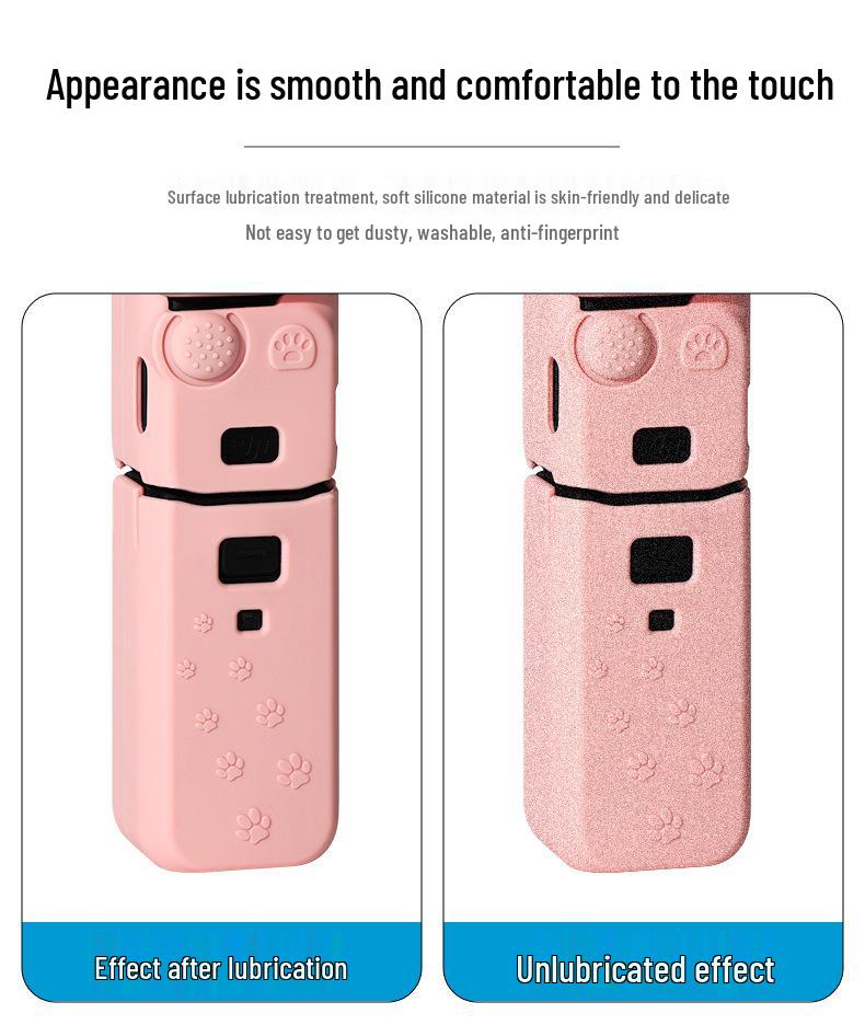 Силиконовый защитный чехол для DJI Osmo Pocket 3: Пылезащитный, Ударопрочный чехол для стабилизатора камеры