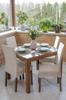 Chair Cover Thick Beige Ecru Velvet