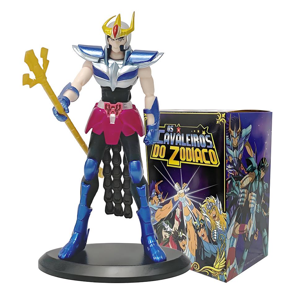 18CM Saint Seiya Anime Figure Myth Cloth Phoenix Ikki Hyoga Seiya Shiryu Standing PVC Box Figure Collection 20th Anniversary Toy