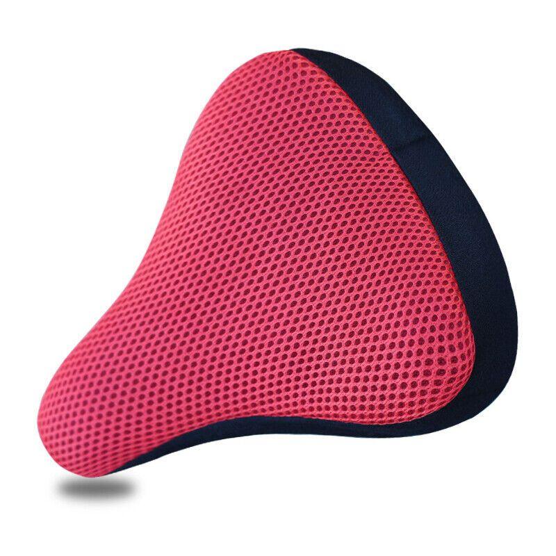 Силиконовое сиденье, велосипедное седло, велосипедное сиденье с 3D мягким чехлом, подушка для езды на велосипеде