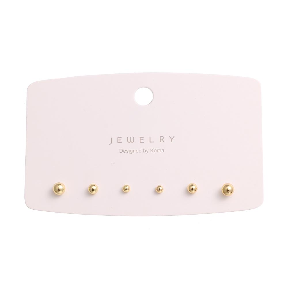 Fashion Small Ear Studs Women's Stud Earrings for Women Vintage Geometric Acrylic Drop Earring Set Female Jewelry