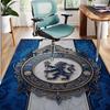 Chelsea Football Club Pattern Rug, Indoor/Outdoor Mat, for Picnic, Gameroom, Bedroom, Office, Living Room, Home Decor Carpet, Birthday Gift