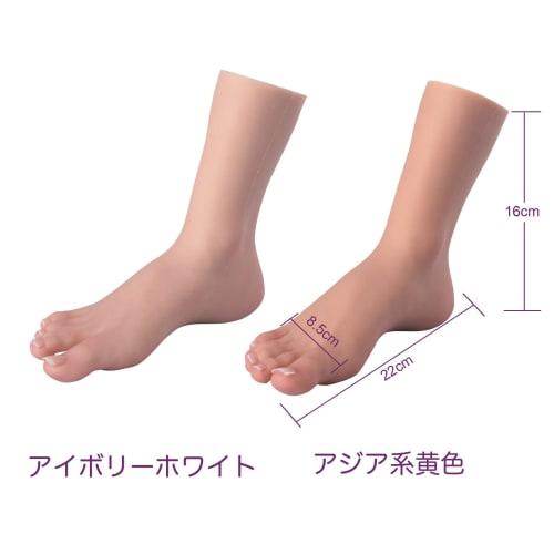 MOTLEYBEAN Foot Model, Pair of Silicone Female Feet, Short, Foot Model, Art Model, Natural and Realistic, Foot Fetish, Tattoo Practice, Photography, D