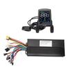 Electric Bike Conversion Kit 40A 3 Mode Sine Wave Motor Controller S 100 Color Screen Panel 20X Throttle Handle 8