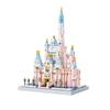 Architecture Pink Disney Castle Nanoblock, 01. Ultra-large Pink Disney Castle, Korean Popular Toys