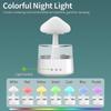 Rain Cloud Humidifier Rain Drop Sound Night Light Aromatherapy Oil Essential