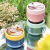 600ML Thermal Lunch Box with Spoon Vacuum Thermal Jar Soup Container Insulated Soup Cup  Oat