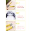 Stainless Steel Multifunctional Pruning Shears Fruit Flower Branch Shears Straight Elbow Garden Gardening Scissors