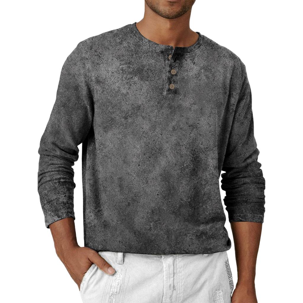 Мужская свободная повседневная толстовка с длинными рукавами, лацканами и застежкой-молнией