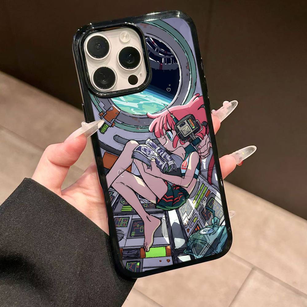 Zutomayo Аниме Певец Для IPhone 17 16 15 14 13 12 11 Pro Max Plus Ударопрочная задняя крышка телефона из ПК+ТПУ