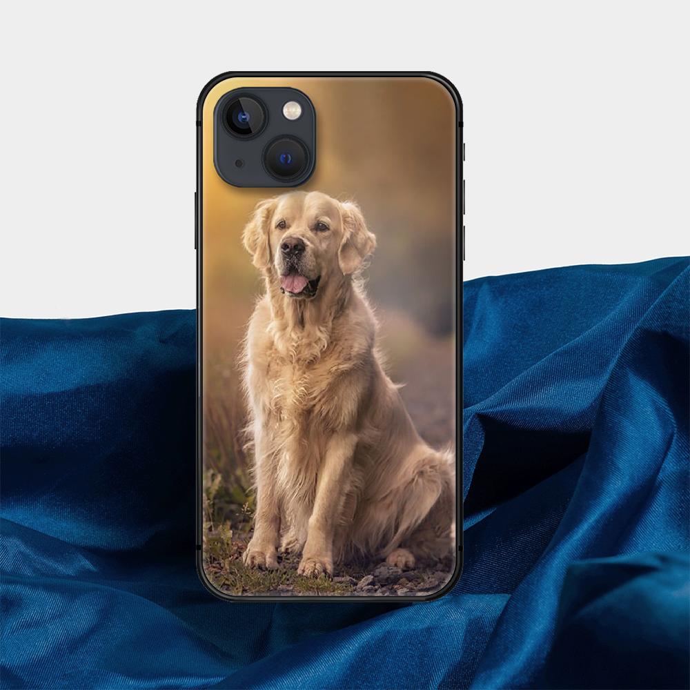 Чехол для телефона с золотистым ретривером для iPhone Samsung Galaxy Redmi Xiaomi Oppo OnePlus Note SA 7 8 9 10 11 12 13 14 20 21 22 23 53 54 Pro Max Plus Ultra