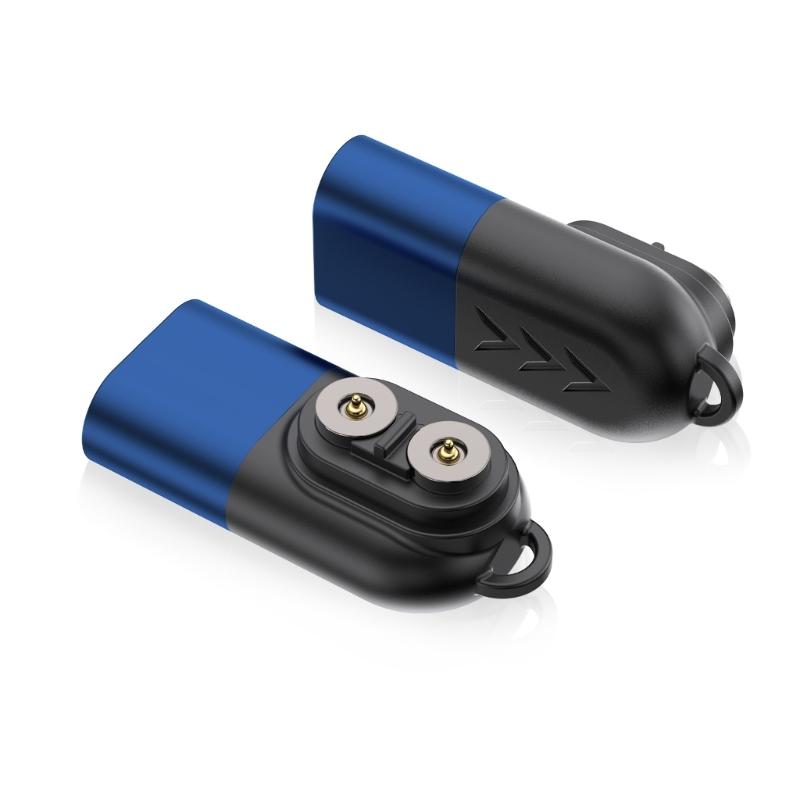 Прочность Металлические разъемы USB C для зарядки для светодиодных фонарей H5R P6R H7R H15R Магнитная конструкция быстрого подключения Использование на открытом воздухе