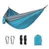Outdoor Single Camping Hammock, Color Nylon Parachute Fabric, High Strength Portable Hanging Bed