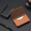 Custom Logo PU Leather Business Card Holder & Gift Box