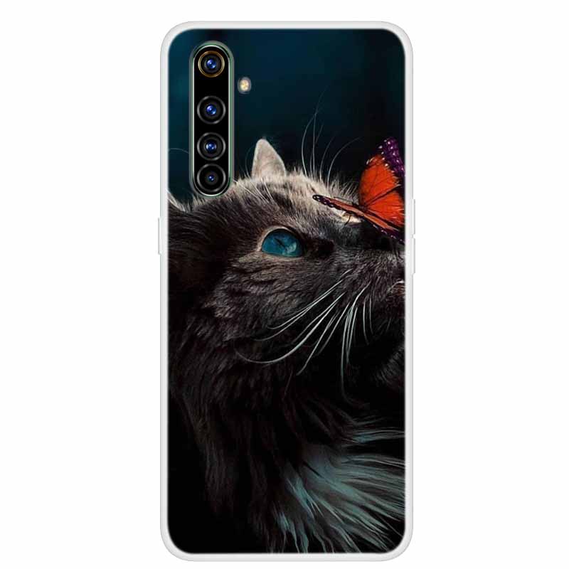 Чехол для OPPO Realme 6 Pro, мягкая силиконовая задняя крышка для OPPO Realme 6 Pro, чехол Realme6 Realme 6 Pro 6i 6S, Fundas