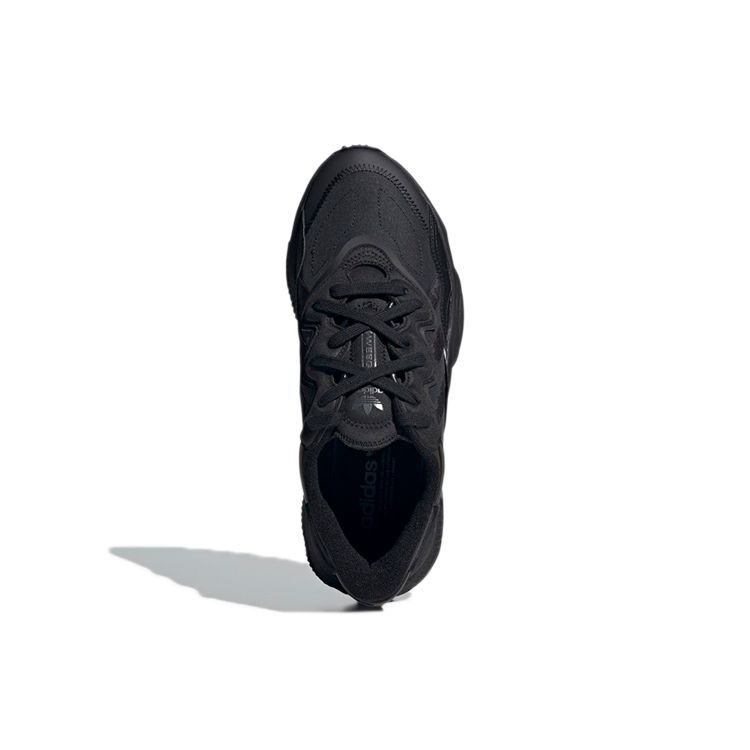 Adidas Черные камуфляжные кроссовки унисекс Ozweego Core-Black Grey-Four GX3295