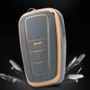 Waterproof Tpu Key Case Cover Bag Shell Holder for Toyota Prius Camry Corolla C-HR CHR RAV4 Prado 2018-2021 Key Protector Accessories