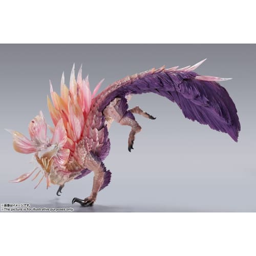 TAMASHII NATIONS S.H. MonsterArts Monster Hunter Rise: Sunbreak Tamamitsune, Approximately 310mm, PVC & ABS Painted Action Figure, Multicolor