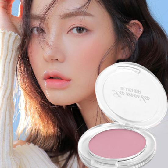 Yousheng 3g Blush Tray Красивая высокопигментированная легко окрашиваемая безопасная не слеживающаяся женская пудра для макияжа шелковистая матовая пудра для вечеринки