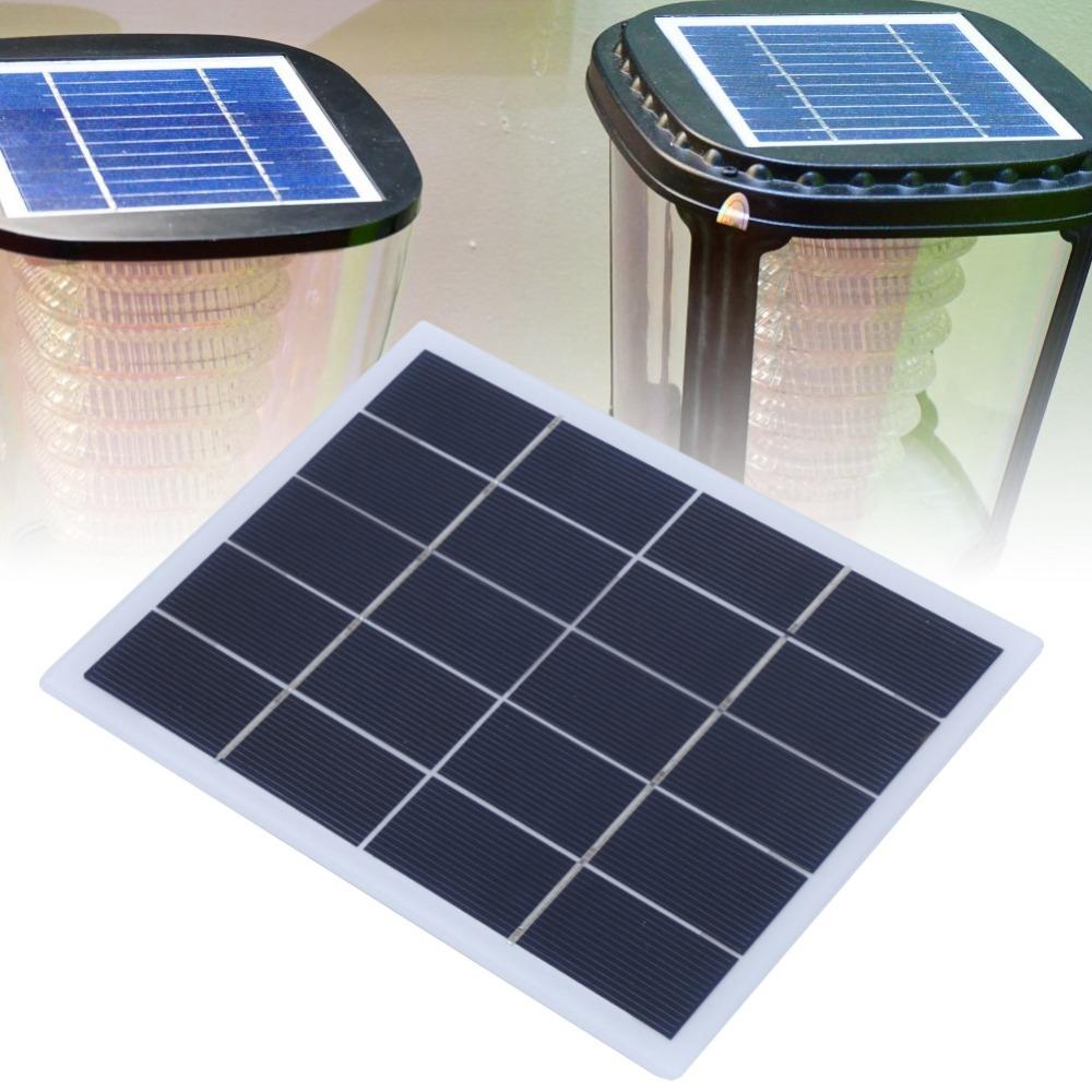 DC Output Polycrystalline Silicon Solar Panel Mini Portable Solar Panel Home Garden Lamp