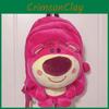 Plush Backpack Lotso Animal Cartoon School Bag Zipper Gift Lightweight Fashion