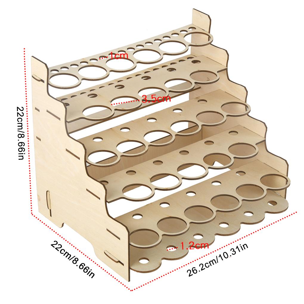 Модельный органайзер для красок, многослойный, изысканный, контейнер для красок, держатели для аксессуаров, самодельные пигменты, полка для хранения и организации использования