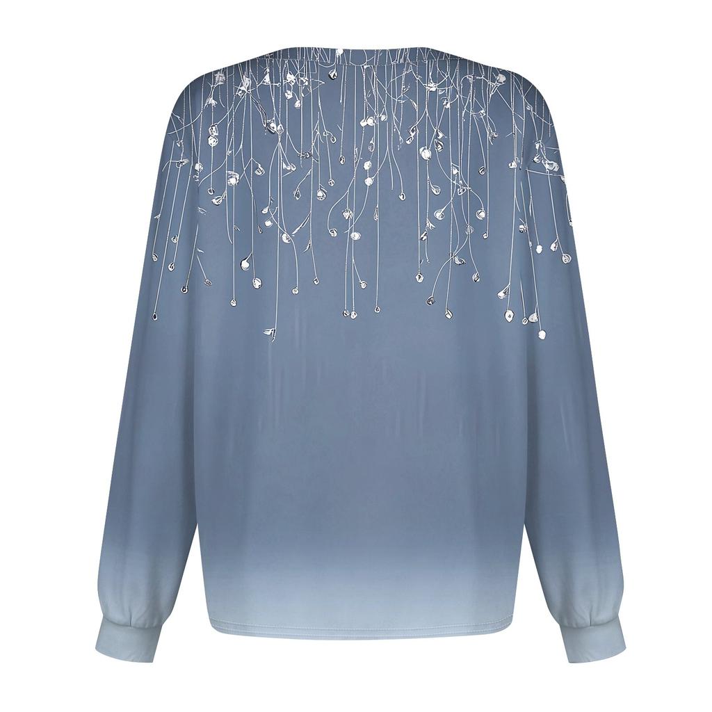 Женский повседневный однобортный однобортный защитная одежда с длинными рукавами и цветочным принтом, кардиган, топ